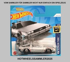 HOT WHEELS "BACK TO THE FUTURE TIME MACHINE - HOVER MODE" OVP UNGEÖFFNET!