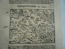 Thüringen,Landkarte,Münster