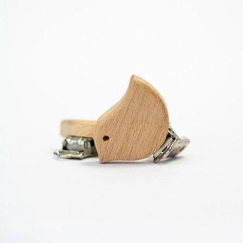 Schnullerclip vogel aus - schnullerclip,