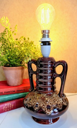 Vintage keramik braun - vintage,
