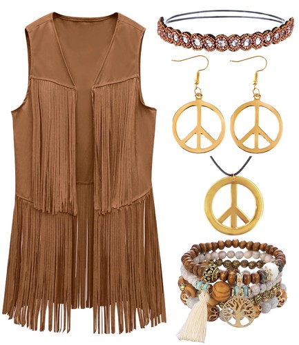 Hippie kostüm damen - hippie, 60er