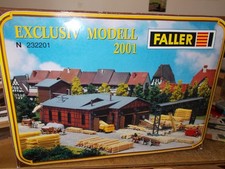 FALLER Spur N Bausatz Sägewerk Exclusivmodell 2001 232201 OVP