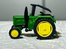Wiking Lanz / Johne Deere Traktor mit Mähbalken Vitrinenmodell, neuwertig