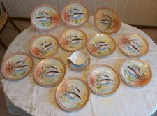 Limoges Porzellan Fischservice