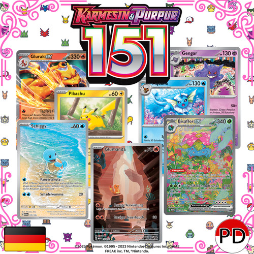 Pokemon karten 151 kp03 - kp03.5, |