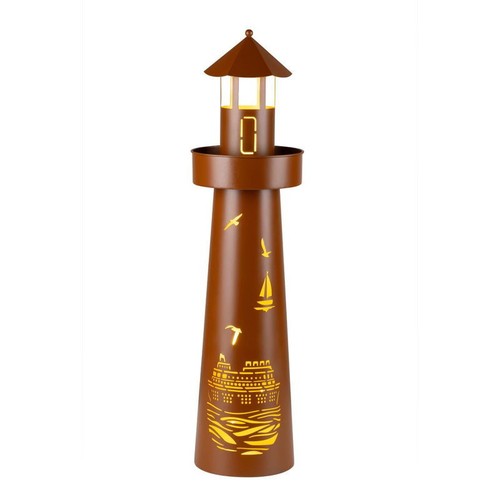 Led leuchtturm mit timer - mit,