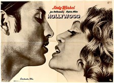 Andy Warhol HOLLYWOOD / HEAT Original 1 Blatt Filmplakat R 1973