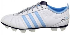Adidas adiNova IV TRX FG W Fußballschuhe Nocken Damen weiss-blau G41682 EU39,5