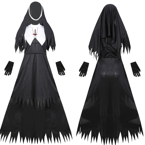 Damen nonne halloween dämon - damen,