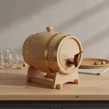 Weinfass mit Zapfhahn ideales