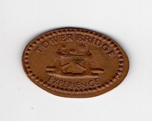 Elongated coin england uk - elongated, england,