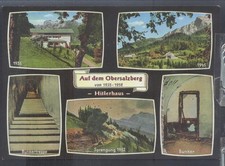 Obersalzberg - Mehrbildkarte mit u.a.Sprengung (Nr.523)