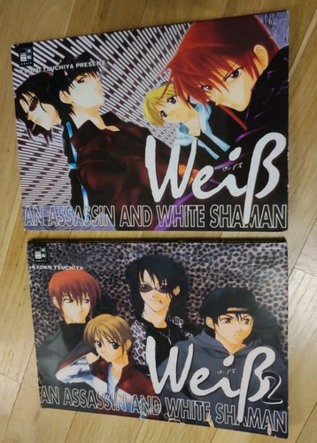 Manga weiß kreuz band - weiß, 1-2
