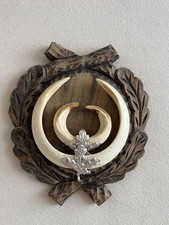 Keilerwaffen auf geschnitzten