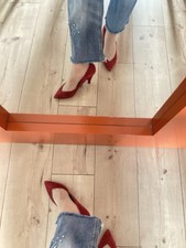 Zara Woman spitze Lederpumps