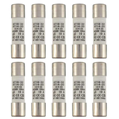 Keramikrohrsicherung 10a 500v - 10a,