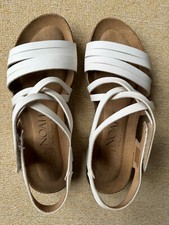 Noah Vegan Italian Shoes Sandalen weiß Gr. 37 OVP