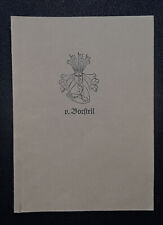 Stammfolge des Geschlechts von Borstell 1965 Genealogie Familienkunde Familie