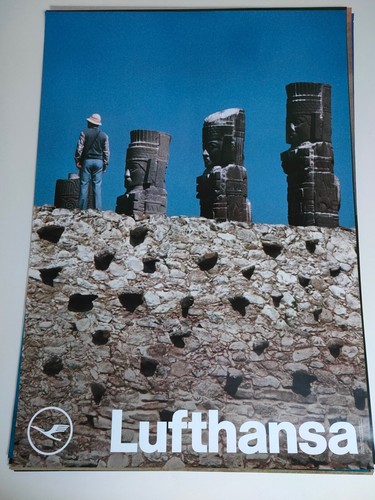 Poster lufthansa tula mexico - poster,