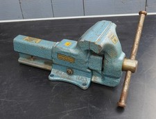 Massiver  Heuer Front Schraubstock 90 mm geschmiedet Industriequalität