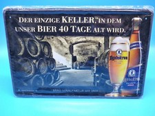 Landskron Bier Blechschild Brauerei Gewölbekeller ca. 20x30 cm ku93