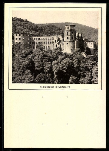 Heidelberg die schlossruine - die,