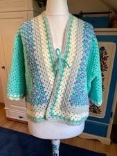 Handgemachte Häkeljacke Gr. L