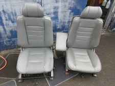 Vordersitze Leder grau Memory Sitzheizung Mercedes-Benz W126 SEC Coupe C126