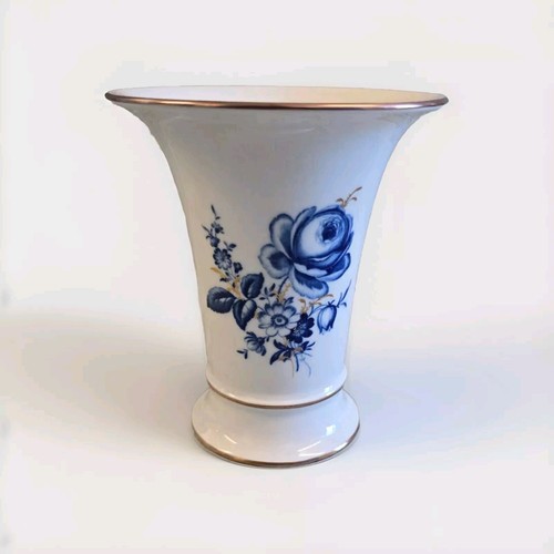 Meissen trichtervase blaues - trichtervase,