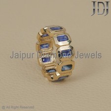 Echter Blauer Saphir Edelstein