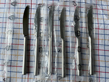 Rar: Neu 6 x Dessertmesser Edelstahl matt Wilkens Palladio