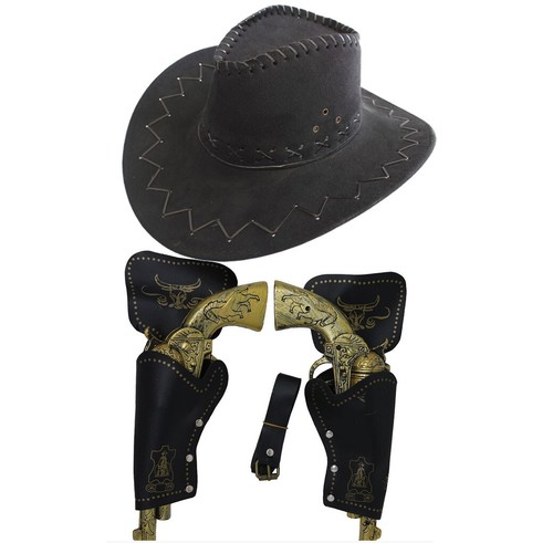 Cowboy set doppelholster - cowboy,