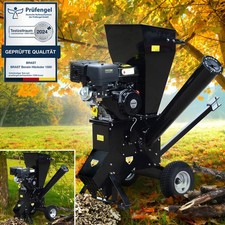 BRAST Häcksler Gartenhäcksler Benzin | 5,2kW(7PS) - 11kW(15PS) | inkl. 22 Messer