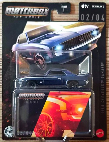 Matchbox 1969 chevrolet - 1969, camaro