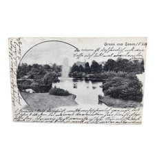 Postkarte ansichtskarte essen - ansichtskarte,