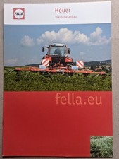 Fella Dreipunktanbau Heuwender Prospekt Traktor Schlepper Bulldog
