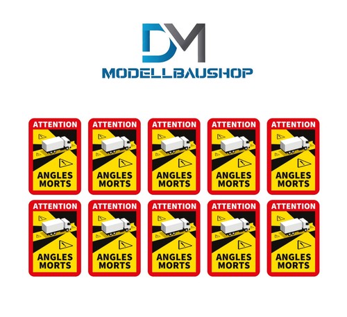 Angles morts lkw decal - angles,