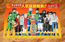 Naruto Manga Serie Anime Manga Selten Poster 37x26cm 