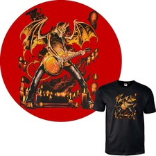 T-Shirt Heavy Metal Gothic Motiv Skull Rockmusic Festival Gitarrist  *2013 bl