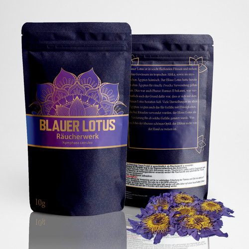 Gramm blauer lotus blüten - lotus,