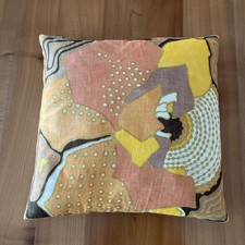 Kuschel-Kissen, 27 x 27 cm, Fisba-Stoffels, Bezug aus Baumwolle