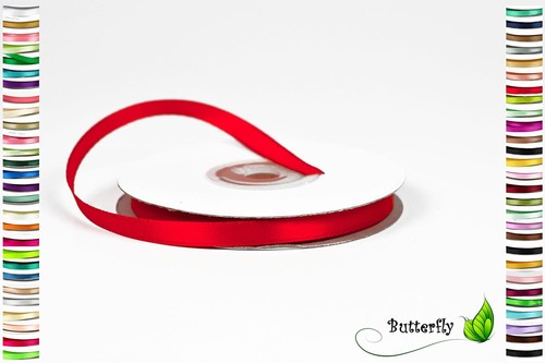 25m rolle satinband 6mm - 25m,