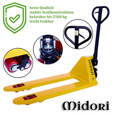 2500kg Handhubwagen Hubwagen Gabelhubwagen Palettenwagen PU Tandem Hartgummi NEU