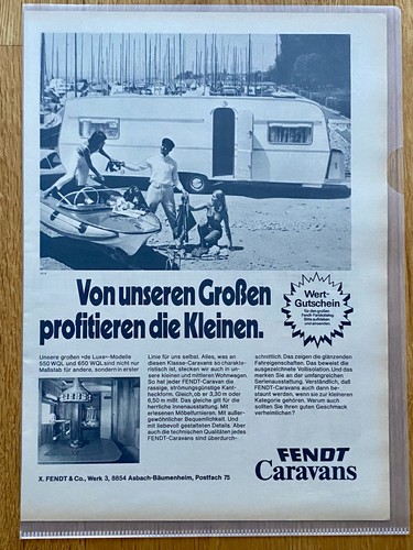 Fendt caravan wohnwagen - caravan,