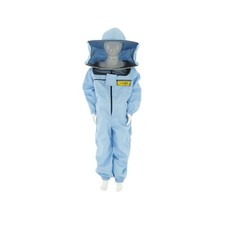 LYSON Kinderanzug mit abnehmbaren Hut Kinderoverall mit Schleier Schutzkleidung