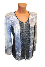 Strickjacke mit Spitze L 42