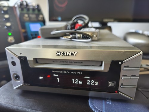 Sony mds pc2 - sony, recorder
