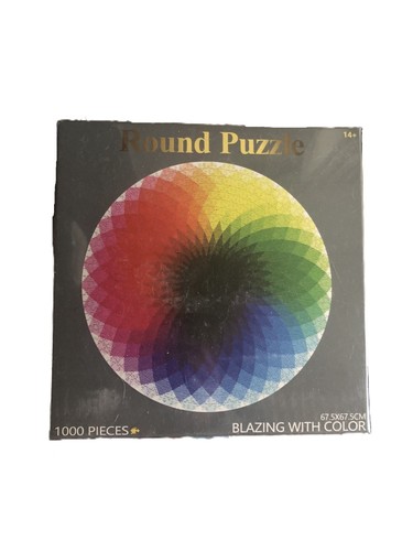 1000 teile rundpuzzle - 1000,