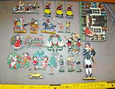 Sammlung - Konvolut 23x verschiedene Zinn Flachfiguren ca. 1930-1980