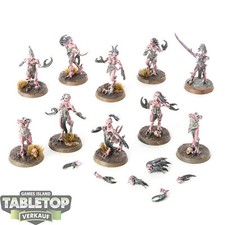Hedonites of Slaanesh - 10 Daemonettes - teilweise bemalt